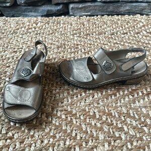 Rieker antistress leather sandals size 36